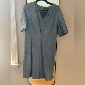 COS grey short sleeve dress